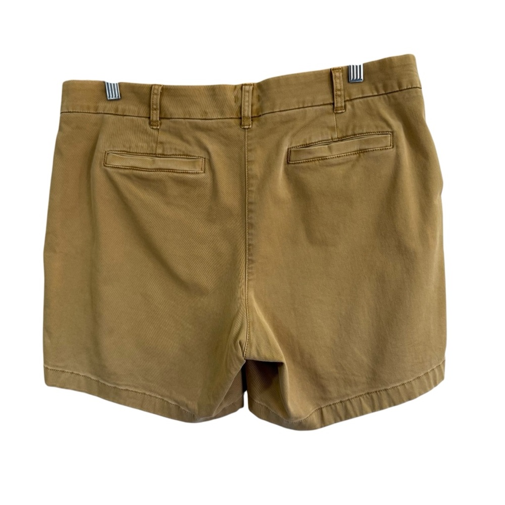 J CREW Women's Khaki 7" stretch chino short Size 14 H5809 - Picture 3 of 10